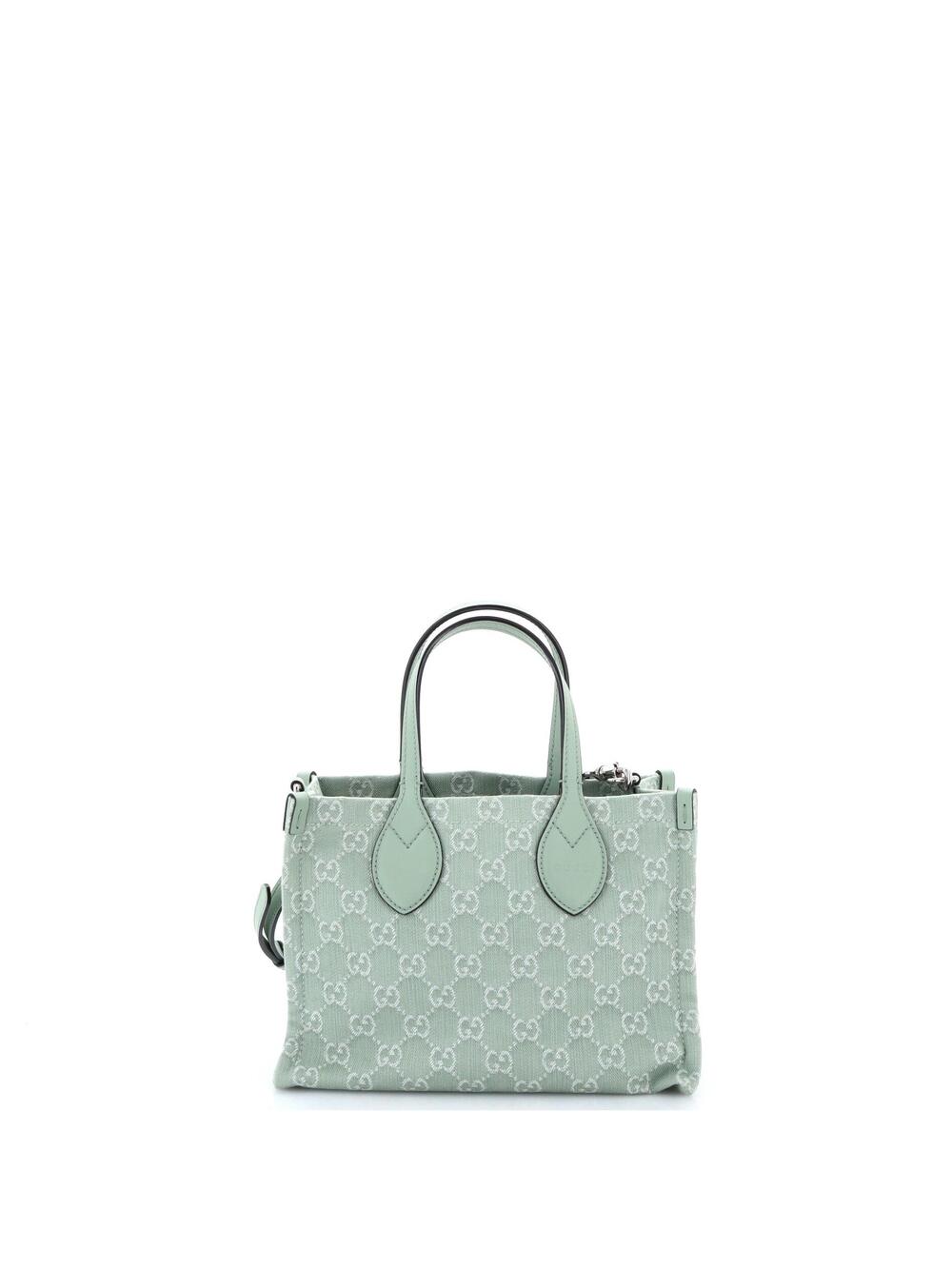 Gucci Ophidia Shopper Tote Gg Denim #275406G14B - Picture 4 of 7